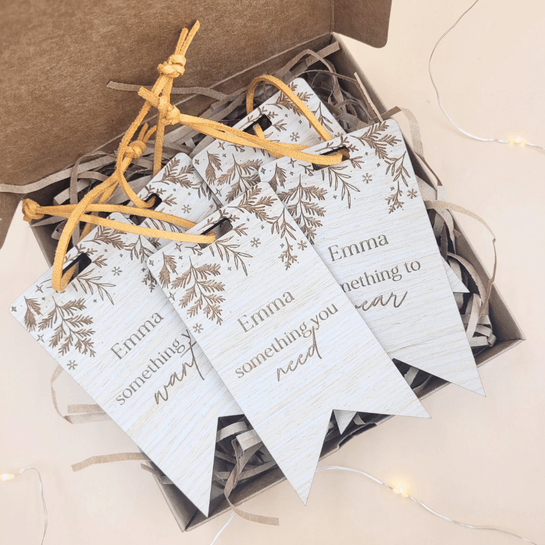 Personalised Wooden Gift Tags