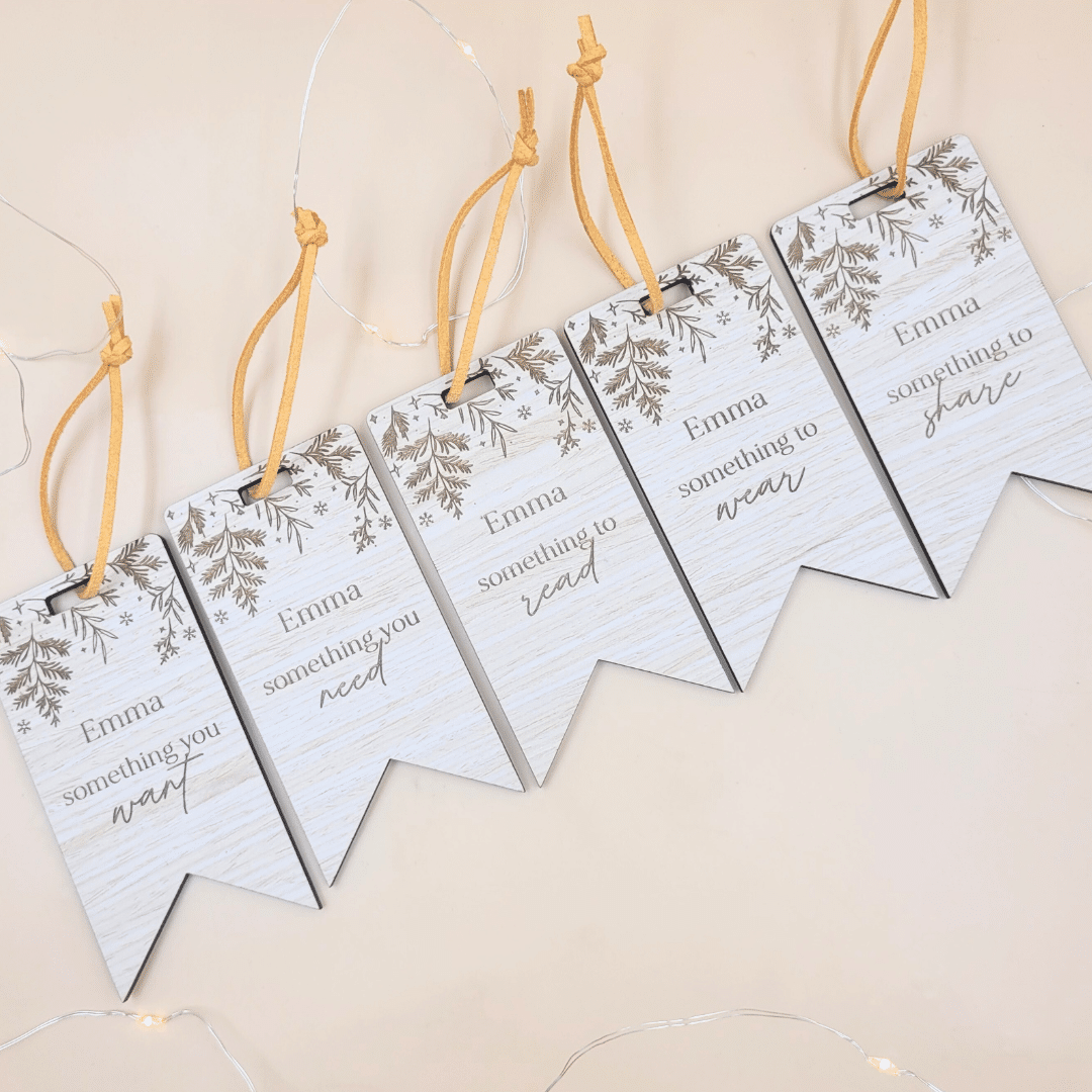 Personalised Wooden Gift Tags - Image 3