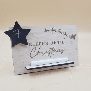 Christmas Countdown Mini Sign