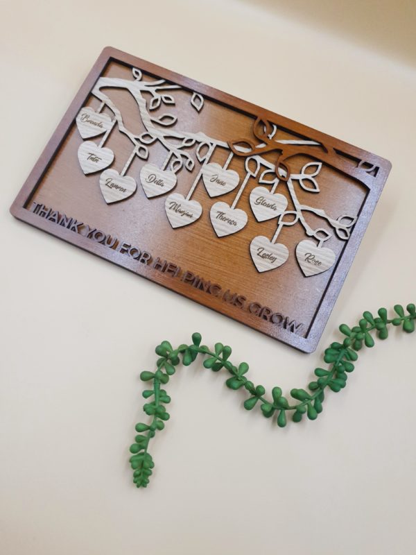 Custom Tree Sign