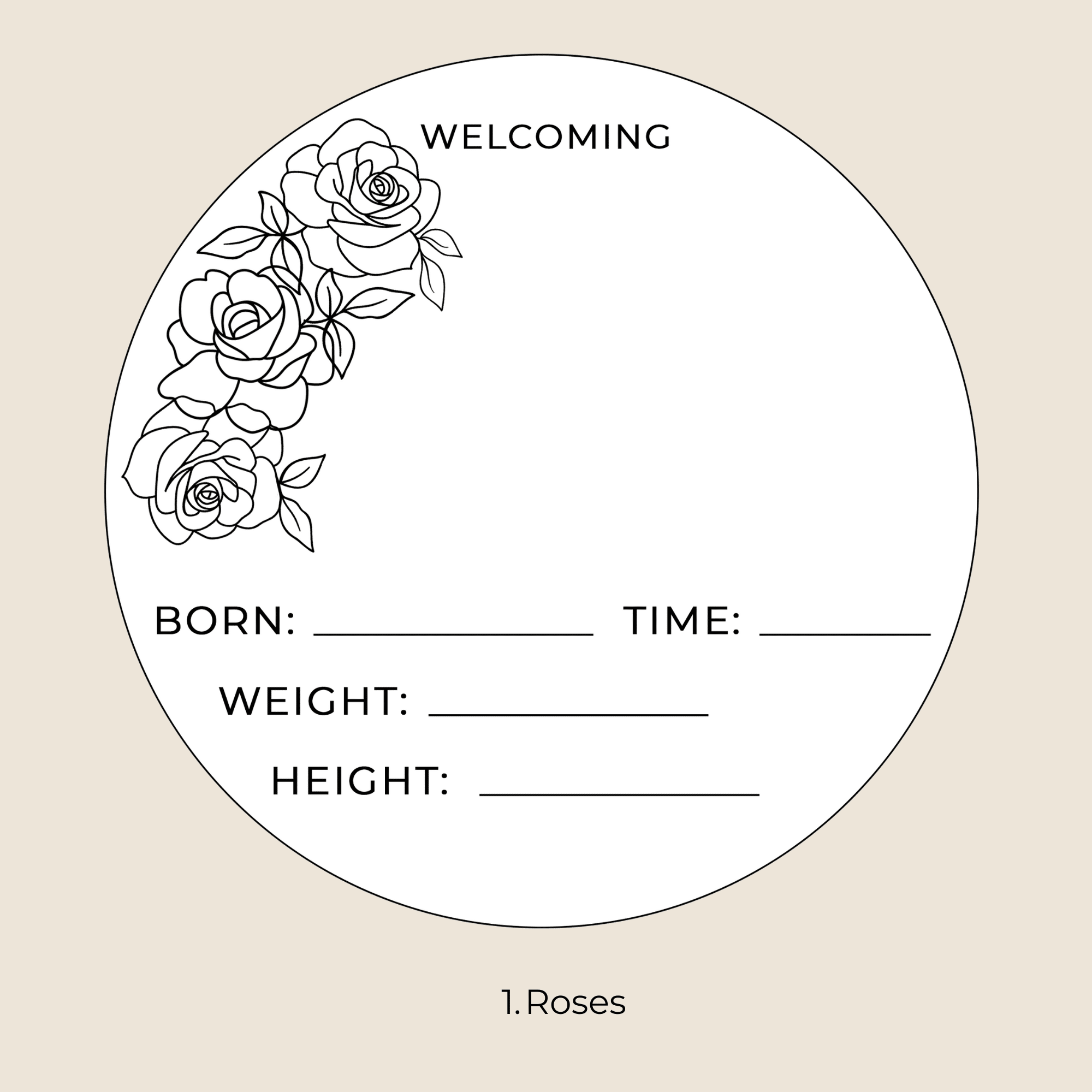 Baby Welcome Sign - Image 5