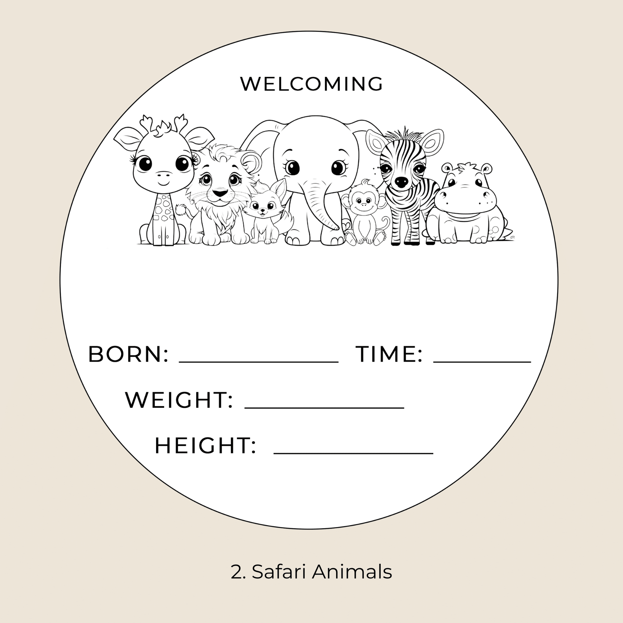 Baby Welcome Sign - Image 6