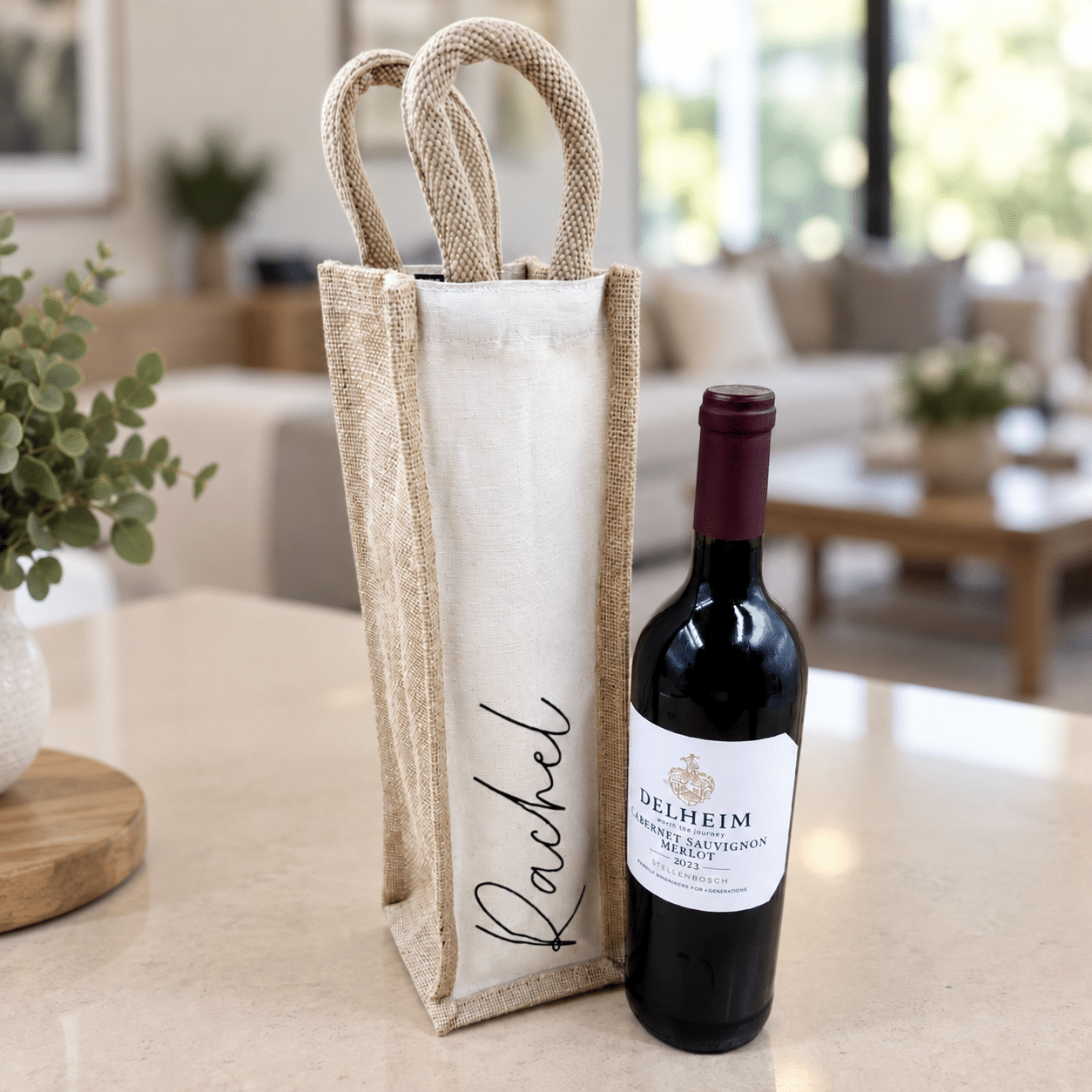 Personalised Wine Bag - Image 2