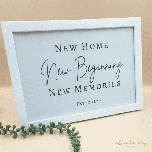 New Home Framed Art