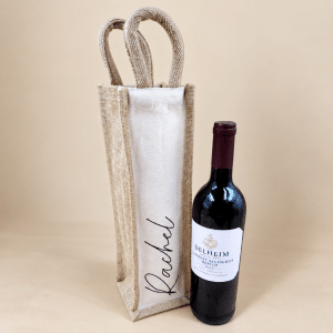 Personalised Wine Bag