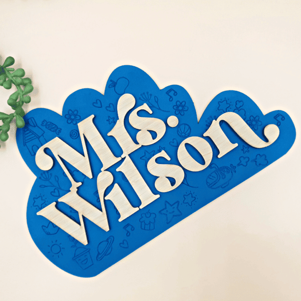 Teacher Name Sign
