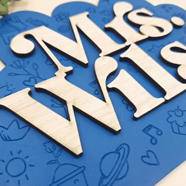 Teacher Name Sign - Image 2