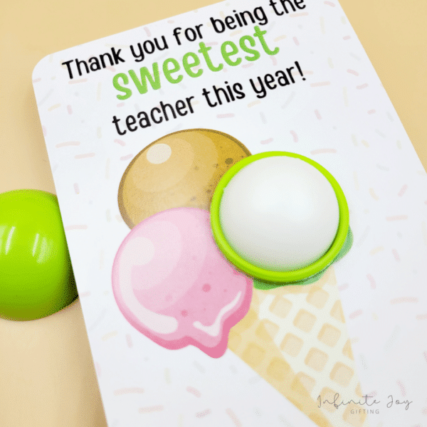 Lip Balm Card (Teacher)