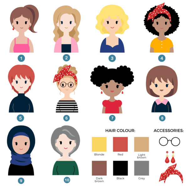 Cosmetic Bag (Teacher Avatar) - Image 2