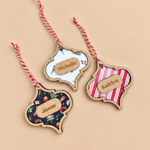 Wooden Tree Decoration Layered