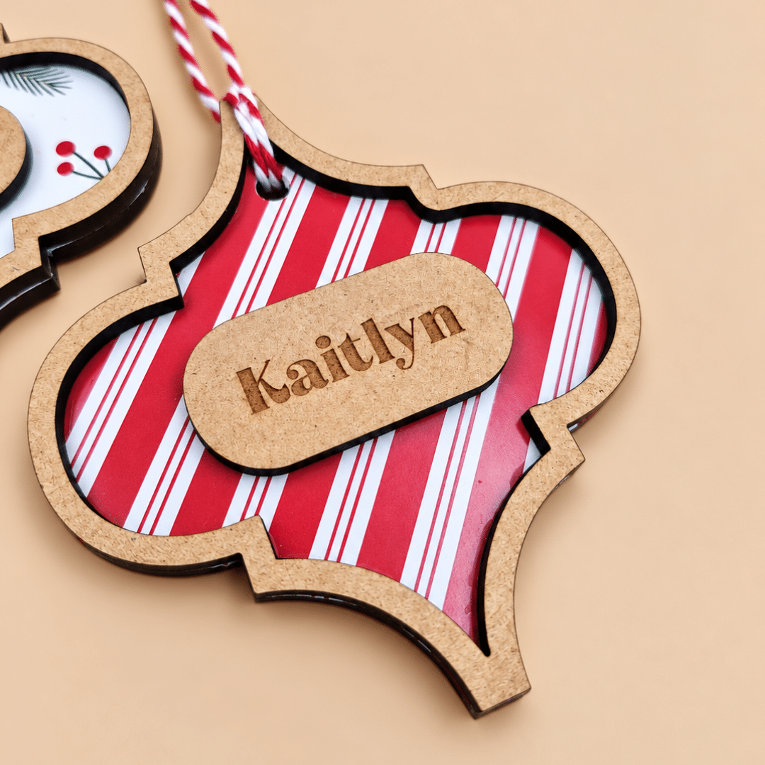 Wooden Tree Decoration Layered - Image 3