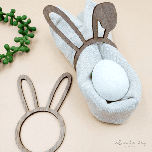 Bunny Serviette Rings Set - Image 5