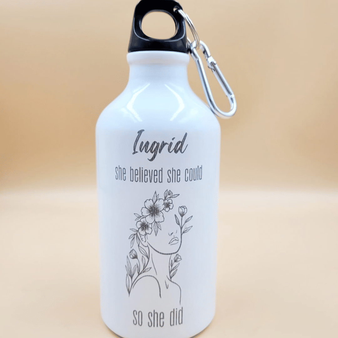 Aluminium Water Bottle 500ml - Image 2