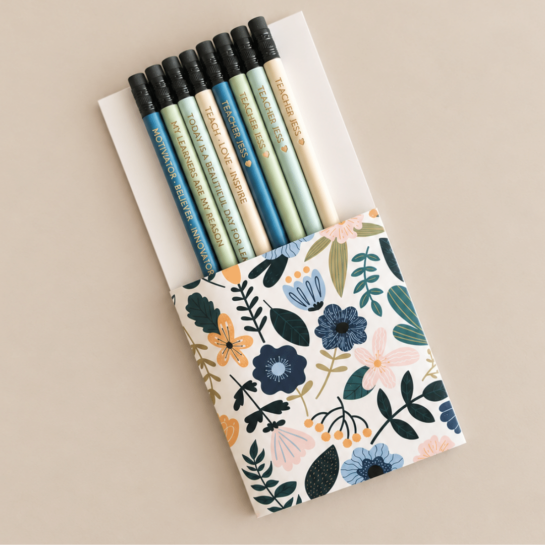 Personalised Pencil Set