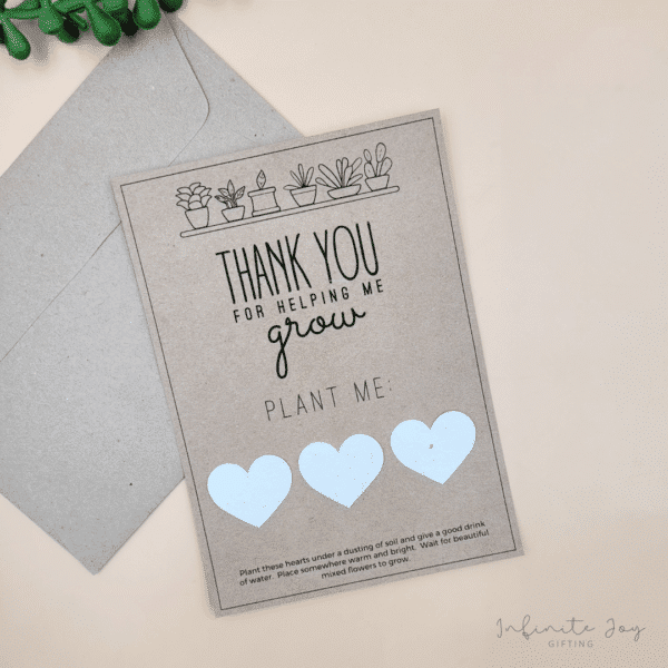 Growing Paper Hearts Gift Card - Image 2