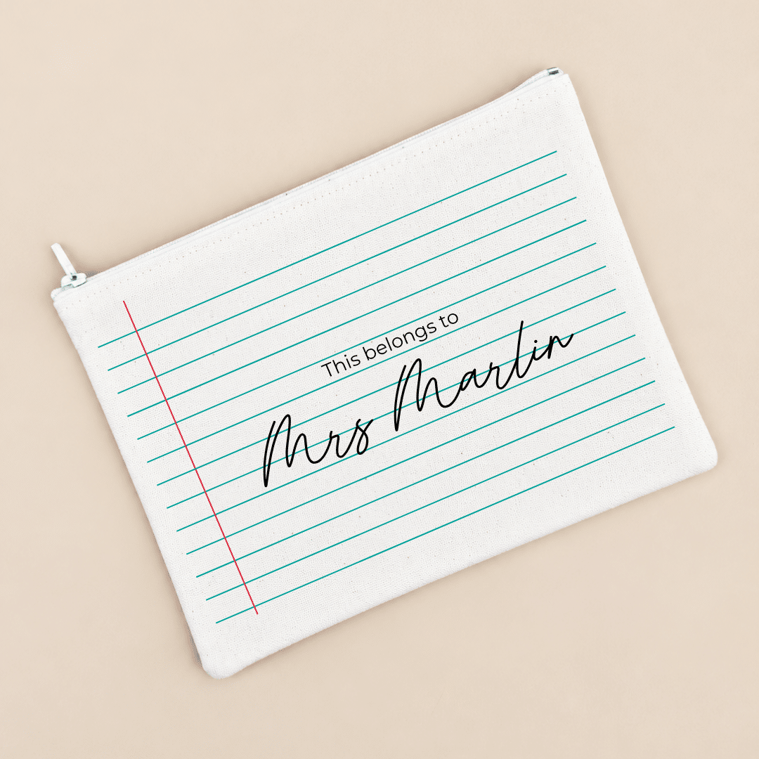 Personalised Teacher Pouch - Image 6