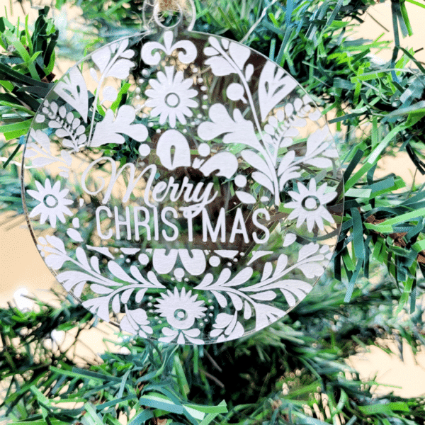 Acrylic Tree Decoration