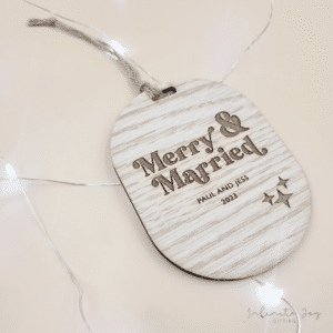 Wooden Tree Decoration (Married)