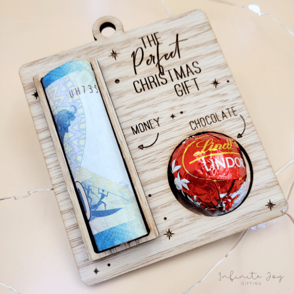 Christmas Money & Chocolate Decoration
