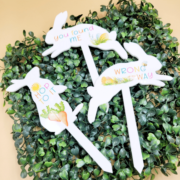Acrylic Easter Hunt Signs - Image 4