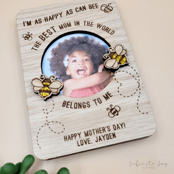 Mom Mini Magnetic Photo Frame - Image 2