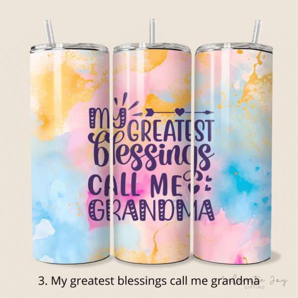Mother's Day Skinny Tumbler - Image 3
