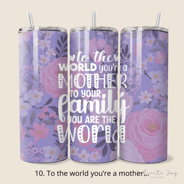 Mother's Day Skinny Tumbler - Image 10