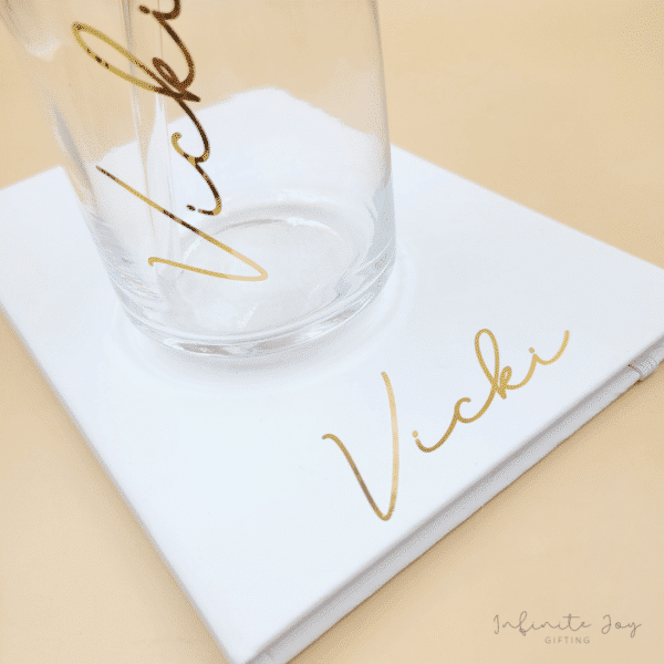 Notebook & Glass Cup Gift Set - Image 4