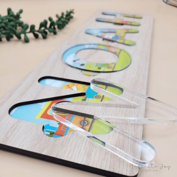 Name Puzzle (acrylic) - Image 4