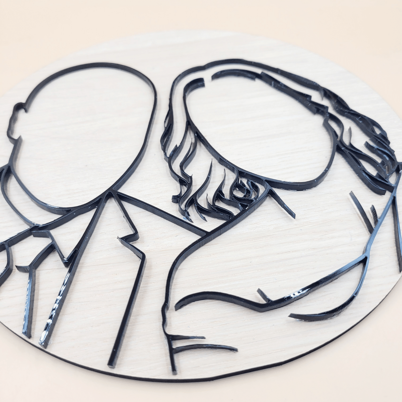 Couple Outline Sign - Image 4