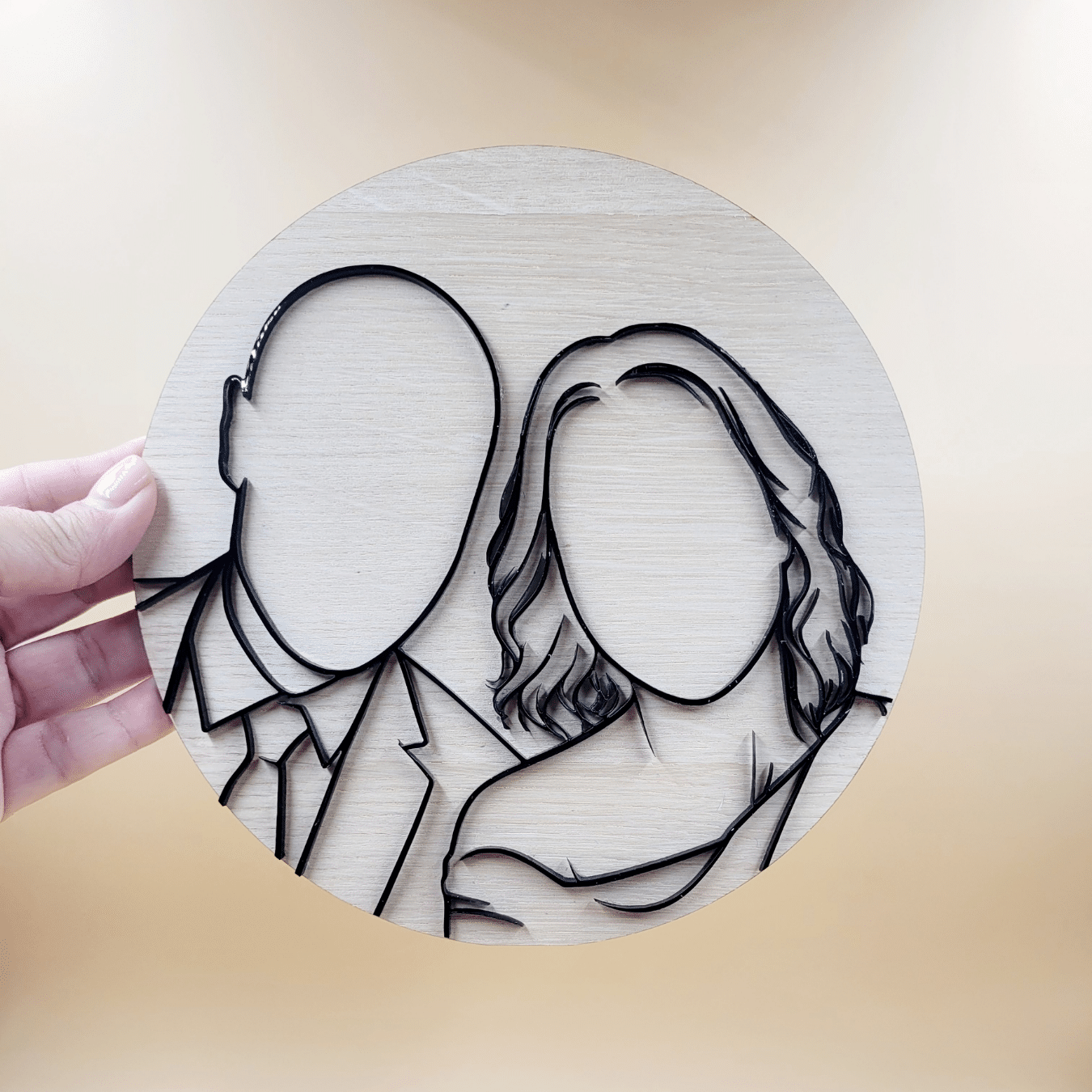 Couple Outline Sign - Image 2