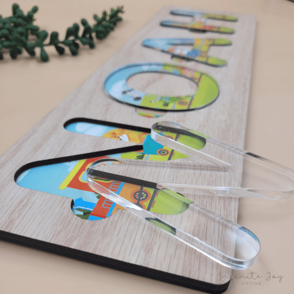 Name Puzzle (acrylic) - Image 5