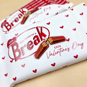 Custom Chocolate Valentines