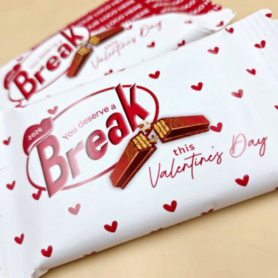 Custom Chocolate Valentines