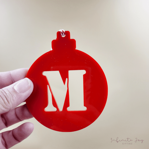 Acrylic Tree Decoration: Bauble - Image 3