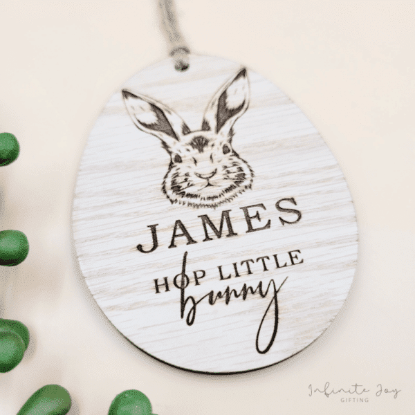 Easter Hunt Basket + Personalised Tag - Image 9