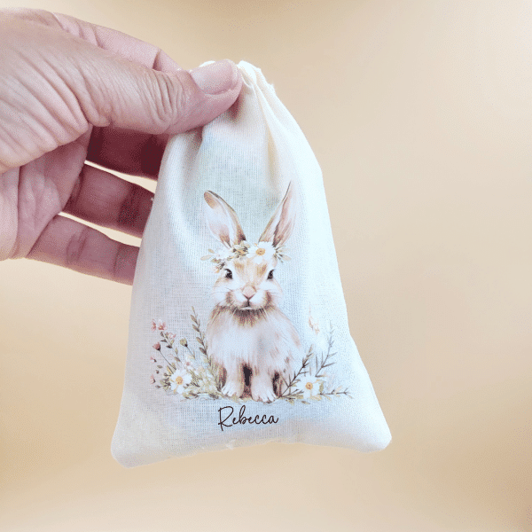 Personalised Mini Treat Bag (Cotton)