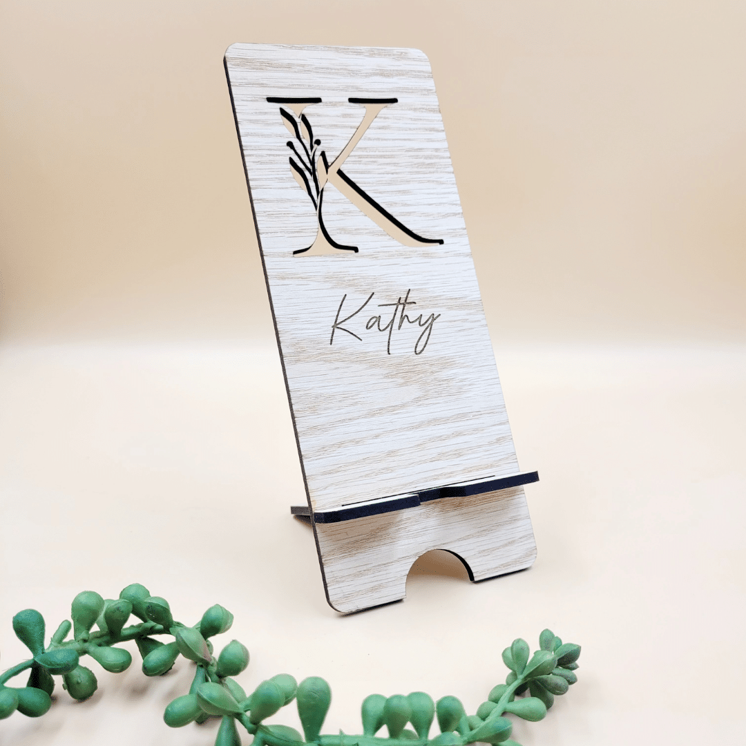 Wooden Phone Stand