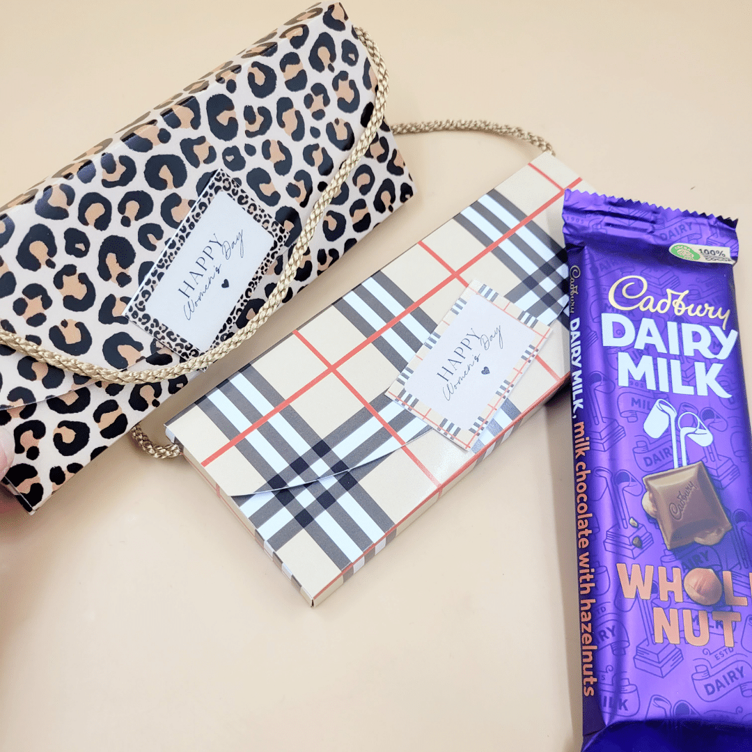 Chocolate Clutch Handbag - Image 8