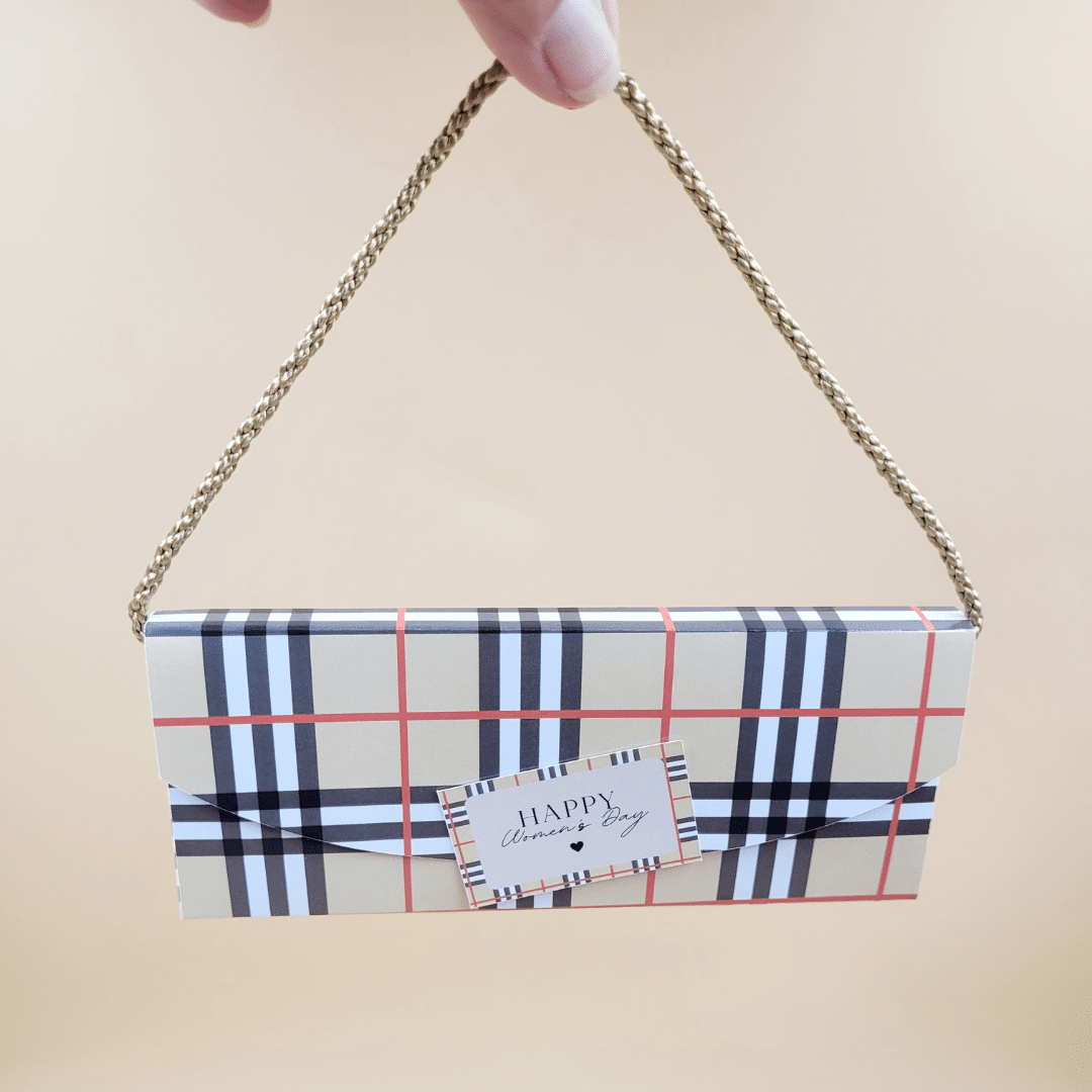 Chocolate Clutch Handbag - Image 3