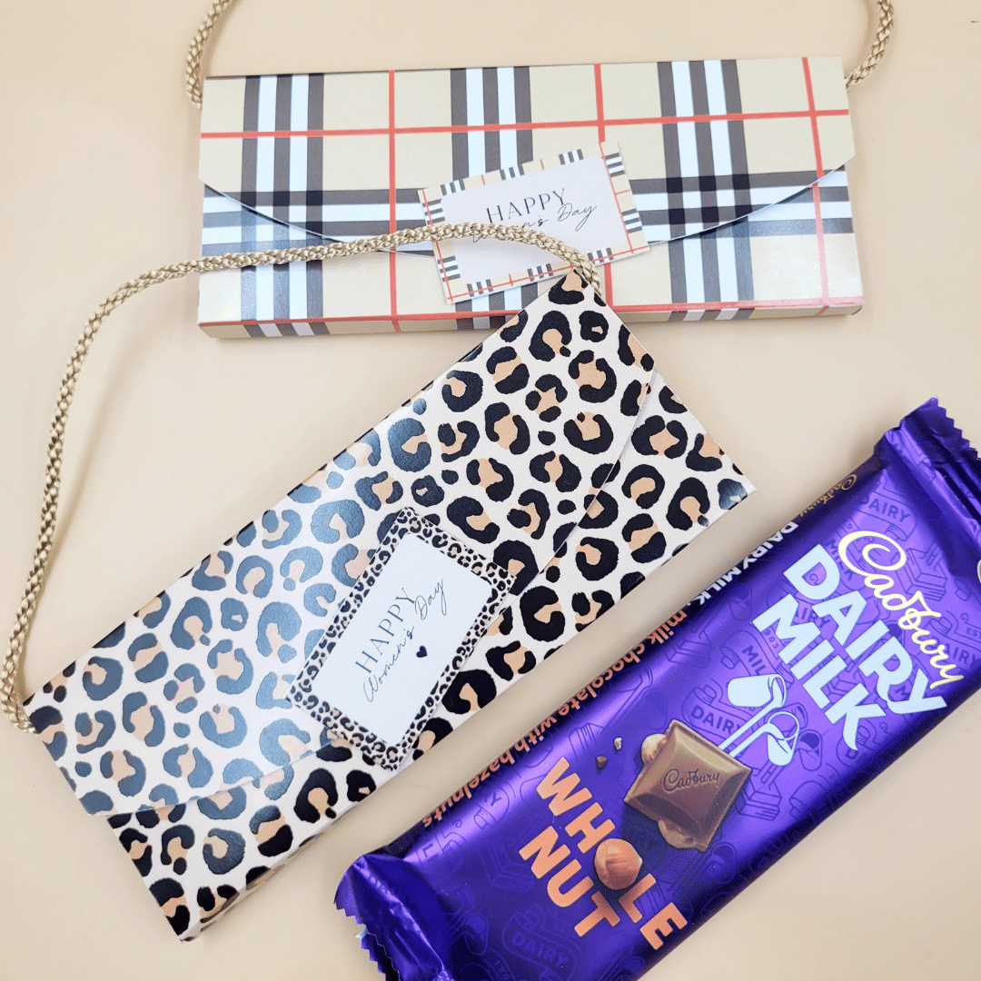 Chocolate Clutch Handbag - Image 4
