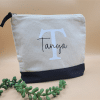 Monogram cosmetic bag