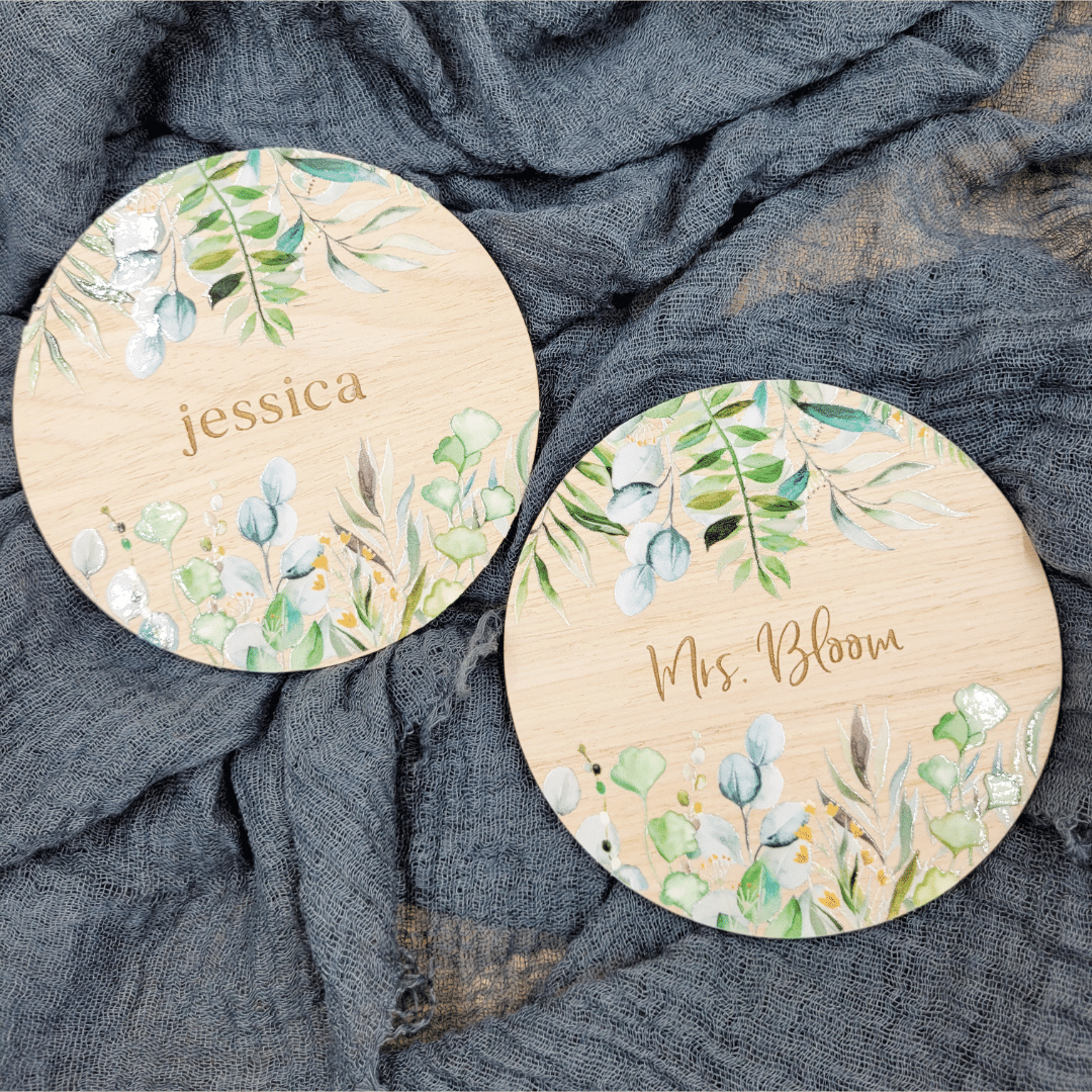 Personalised Wooden Coaster