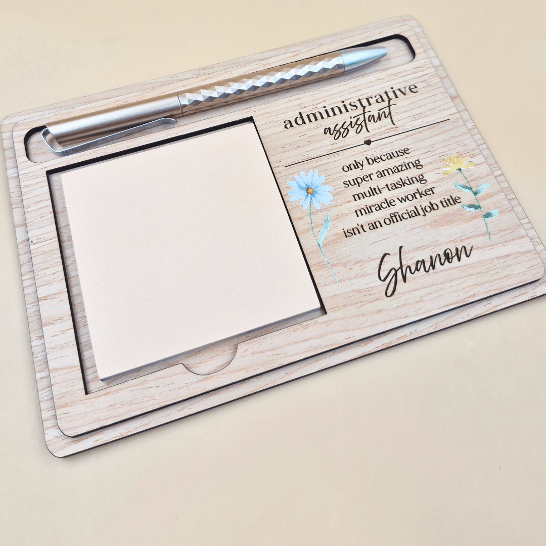 Admin Assistant Sticky Note Holder - Image 3