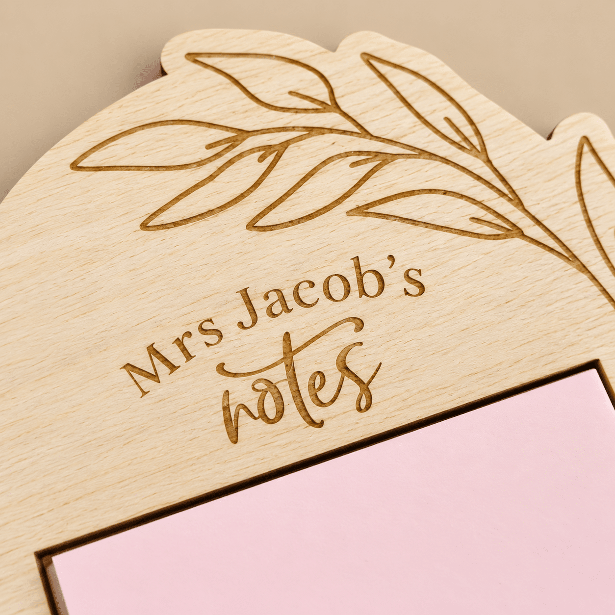 Personalised Sticky Note Holder - Image 3
