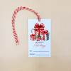 Happy Holidays Gift Tag