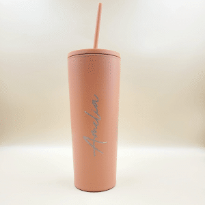 Personalised Stainless Steel Double-Wall Tumbler