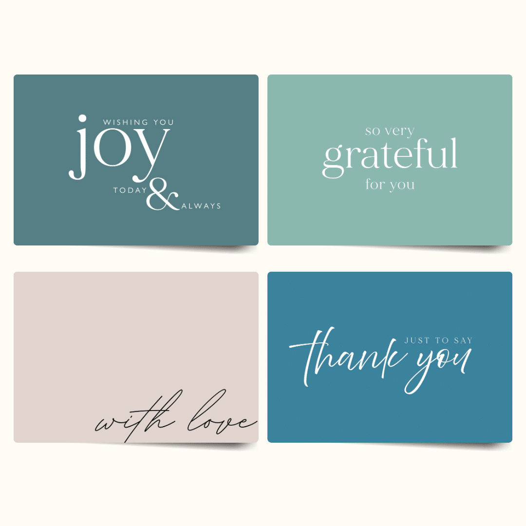 Gift Message Card