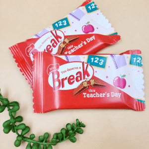 Custom Chocolate Teacher