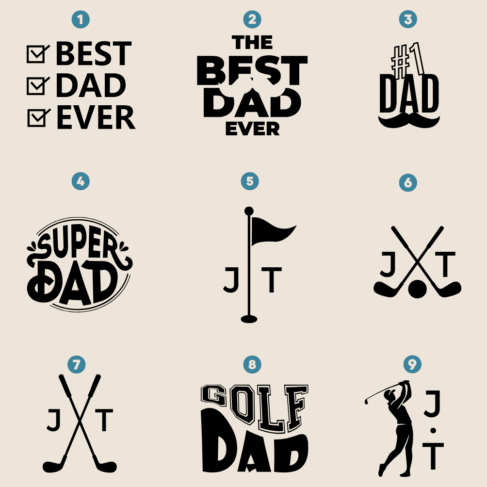 Personalised Golf Accessory Set - Image 7